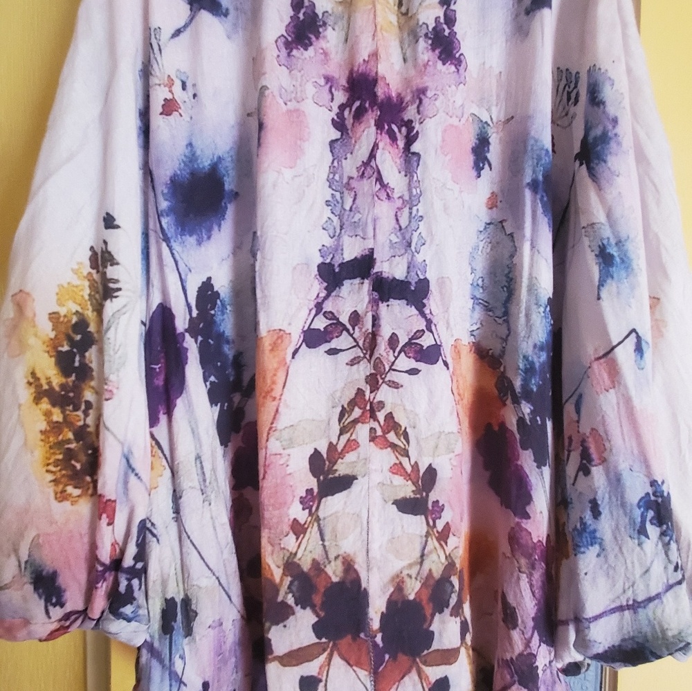 Floral kimono